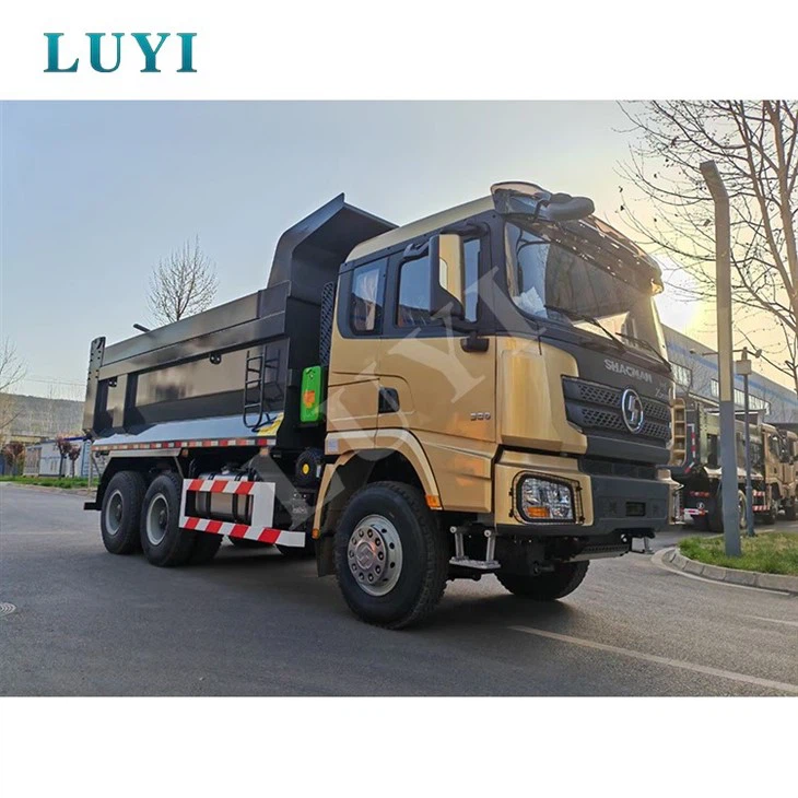 Camiones volquete Shacman X3000 6x4 de 10 ruedas con volante a la derecha