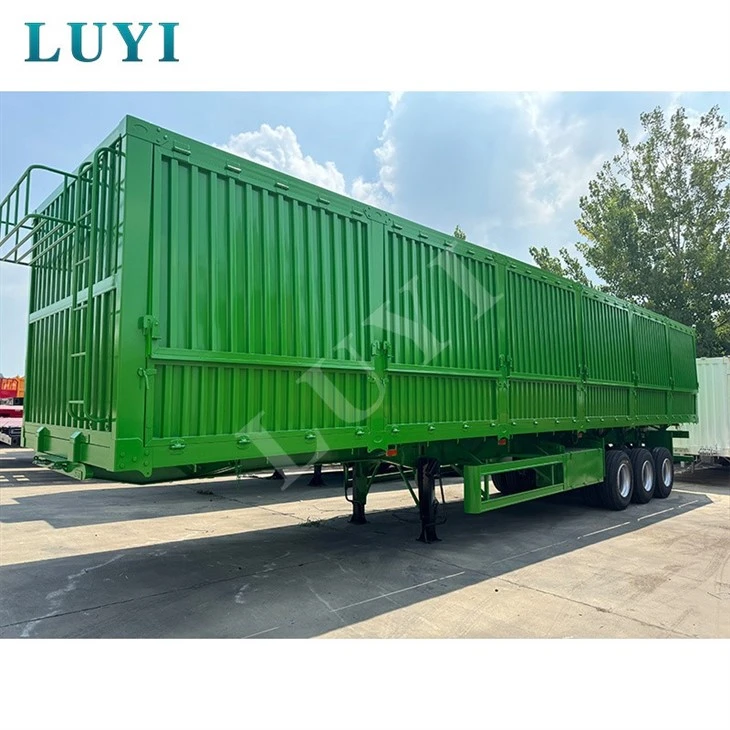 3 Axle Cargo Box Trailer