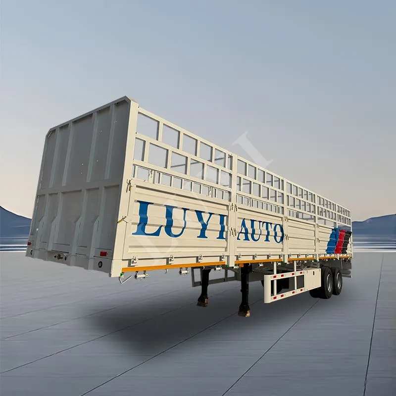 Semirremolque de cerca alta de 30 toneladas y 60 toneladas