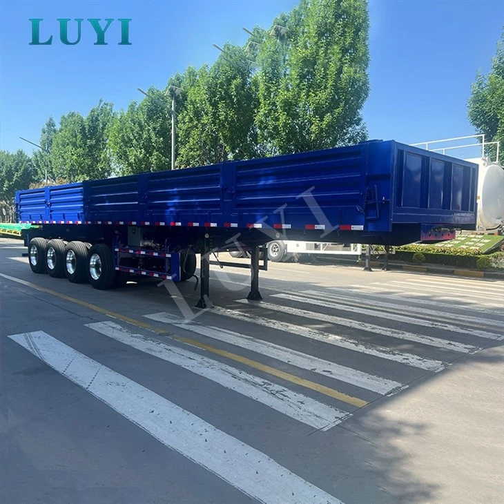 4 Axle Sidewall Semi Trailer Suitable For Africa Market best 4 Axle Sidewall Semi Trailer Suitable For Africa Market best