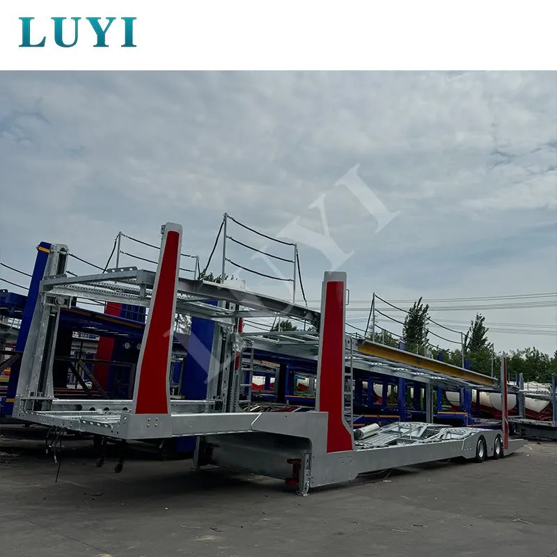 Semirremolque para transporte de vehículos de 8 unidades