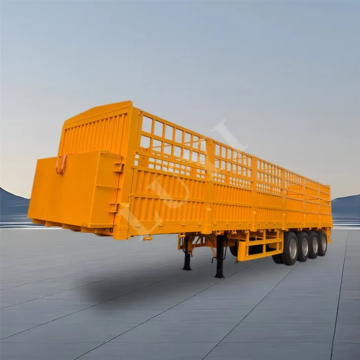 Panel lateral desmontable 4 -} Axle Side Wall semi - Trailer, 60 - tonelada y semirremolque de 80 toneladas