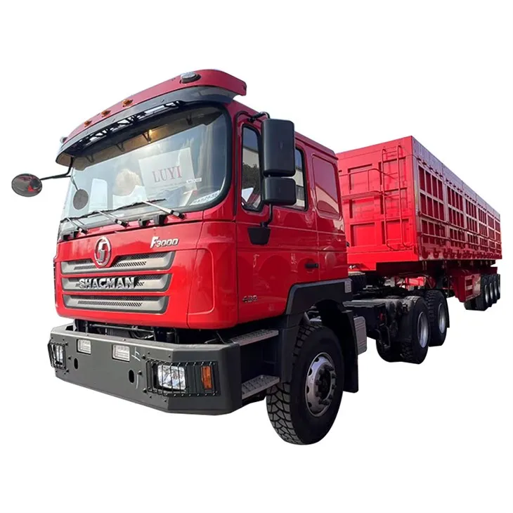 Semirremolque de descarga lateral duradero de 4 ejes