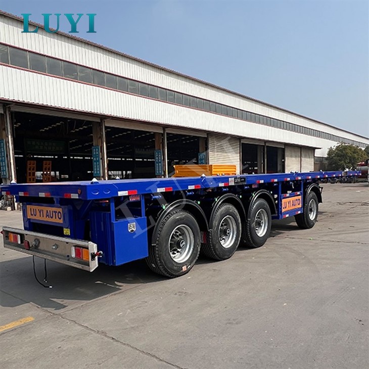 Four Axle Flatbed For Logistics Use price