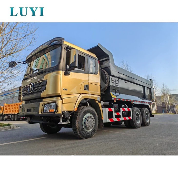 Camiones volquete en forma de U con ruedas Shacman X3000 6x4 10