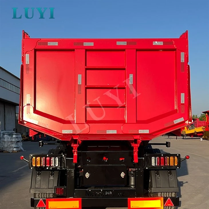 Tri Axle Rear Tipper Semi Trailer best